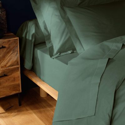 Drap housse 140x190 cm - Bonnet 30 cm - 100% coton 