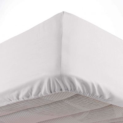Drap housse 140x190 cm - Microfibre - Bonnet 30 cm