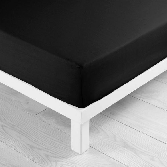 Drap housse 140x190 cm - Microfibre - Bonnet 30 cm