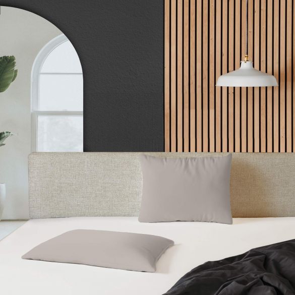 Taie d'oreiller rectangle 50x70 cm - microfibre unie oscar