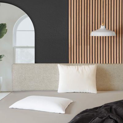 Taie d'oreiller rectangle 50x70 cm - microfibre unie oscar