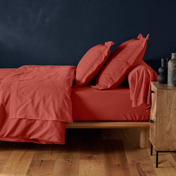 Drap housse 90x190 cm - Bonnet 30 cm - 100% coton 