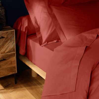 Drap housse 90x190 cm - Bonnet 30 cm - 100% coton 