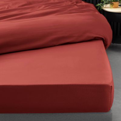 Drap housse 180x200 cm - Percale 100% coton - Bonnet 30 cm