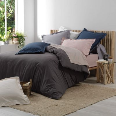 Taie d'oreiller carrée 63x63 cm - Percale 100% coton