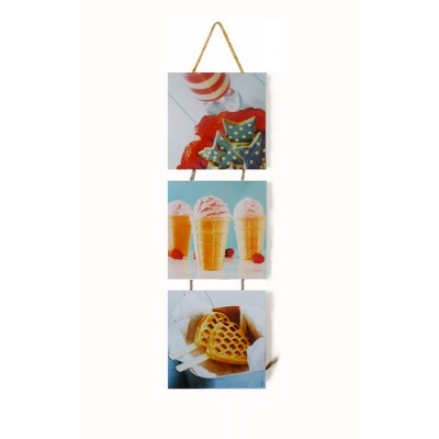 Triptyque - Toile sur cadre...