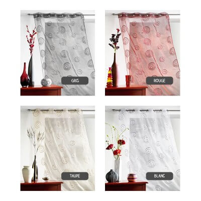 Panneau voile - Oeillets -...