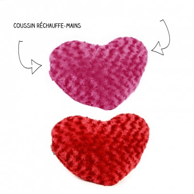Coussin réchauffe-mains -...