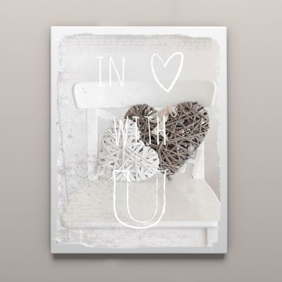 Toile imprimée sur cadre -...
