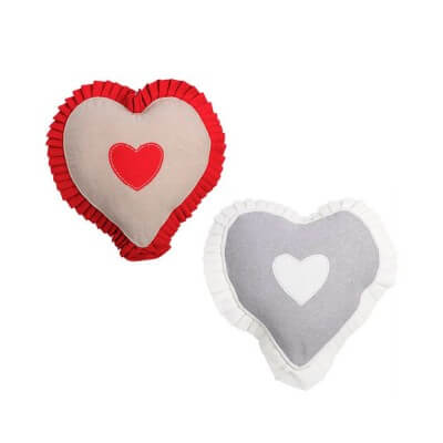 Coussin garni - Forme Coeur...