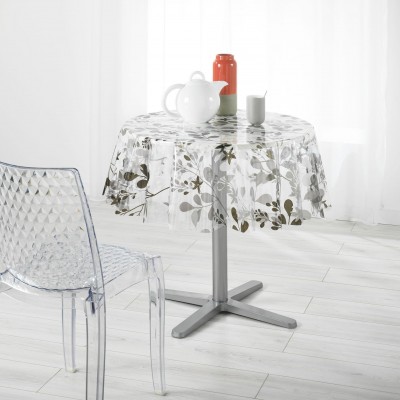 Nappe - Toile cirée ronde -...