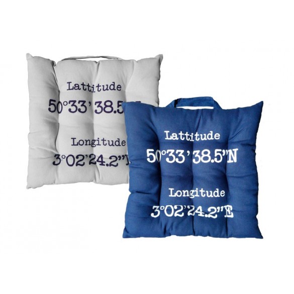 Matelassée 40 Beach House De X Cm Chaise Galette Latitude rodCeWxQB