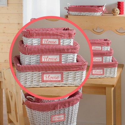 Ensemble de 3 paniers - 3...