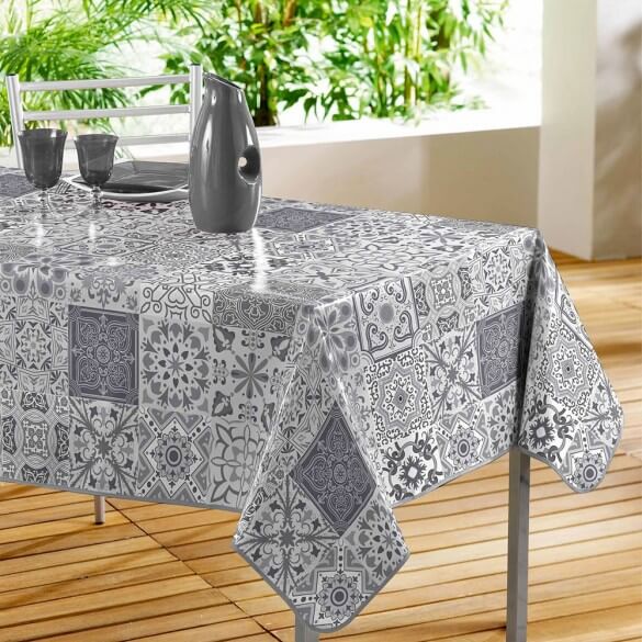 Nappe - Toile cirée - Rectangle - 140 x 240 cm - Persane, mosaïque