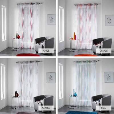 Panneau voile - Oeillets -...
