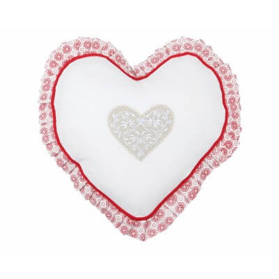 Coussin garni - Forme Coeur...