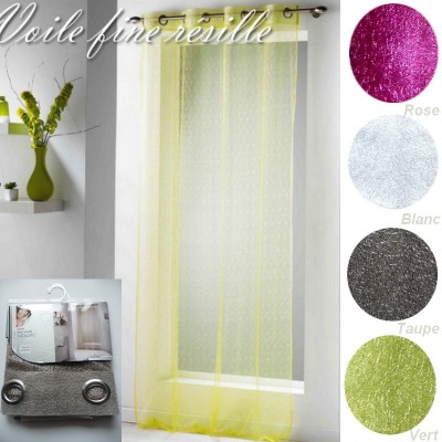 Rideau fine resille 140x240...