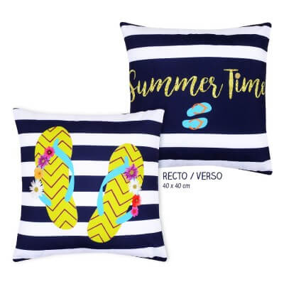 Coussin garni - 40 x 40 cm...