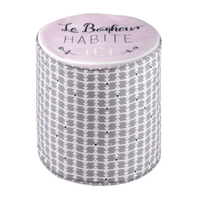 Pouf rond - 30 x 30 cm - Le...