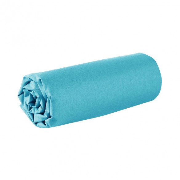 Drap housse - 160 x 200 cm - 100% coton - Différents coloris Drap housse - 160 x 200 cm - 100% coton - Différents coloris