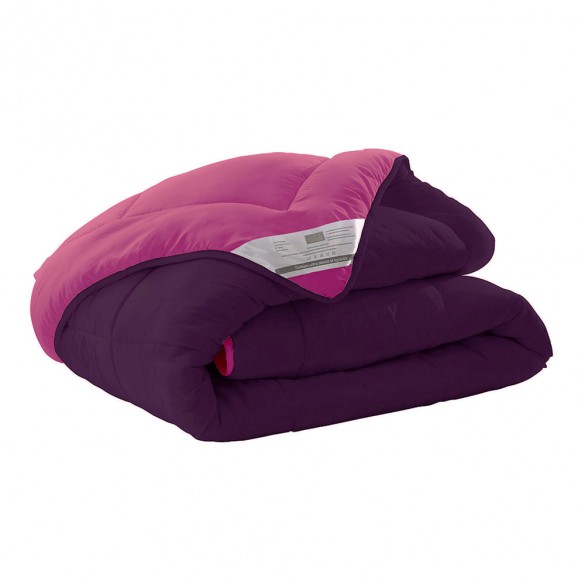 Couette réversible - Bicolore - 140 x 200 cm - 400 gr Couette réversible - Bicolore - 140 x 200 cm - 400 gr