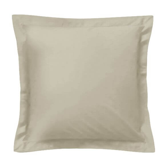 Taie d'oreiller carrée - 65 x 65 cm - 57 fils - 100% coton - France Taie d'oreiller carrée - 65 x 65 cm - 57 fils - 100% coton - France