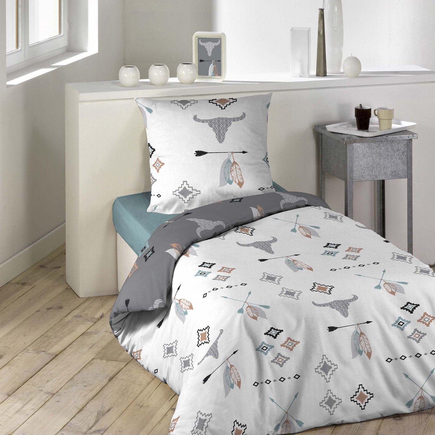 Housse de Couette - 140 x 200 cm + taie - Appalaches ...