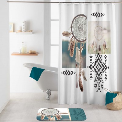 Rideau douche - Crochets -...