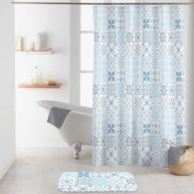 Rideau douche - Crochets -...