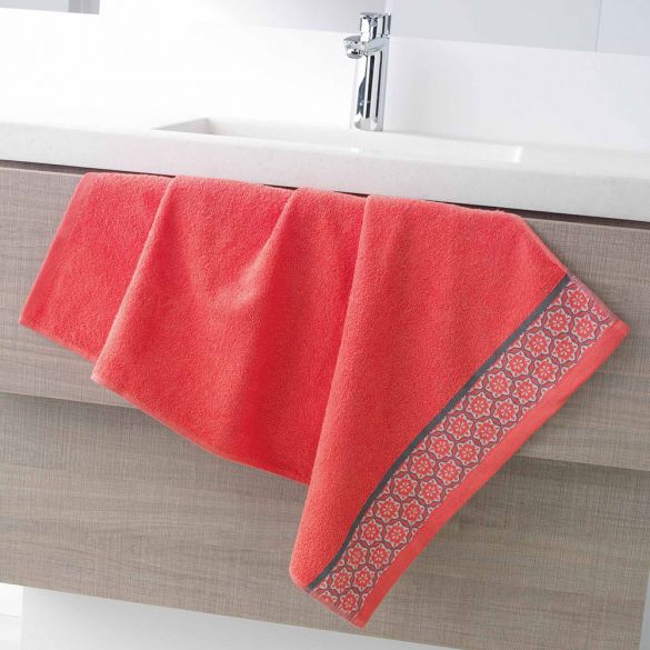 Serviette de toilette - 50 x 90 - Éponge - Adélie - Différents coloris Serviette de toilette - 50 x 90 - Éponge - Adélie - Différents coloris