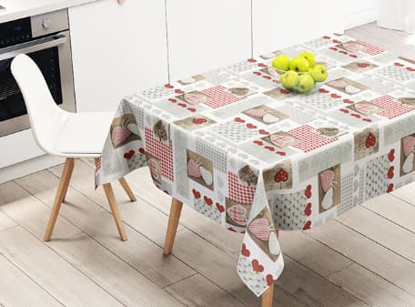 Nappe toilé cirée au mètre