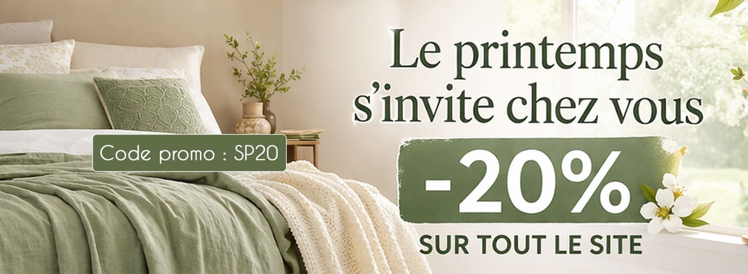 -20% sur tout le site même sur les promos !!!